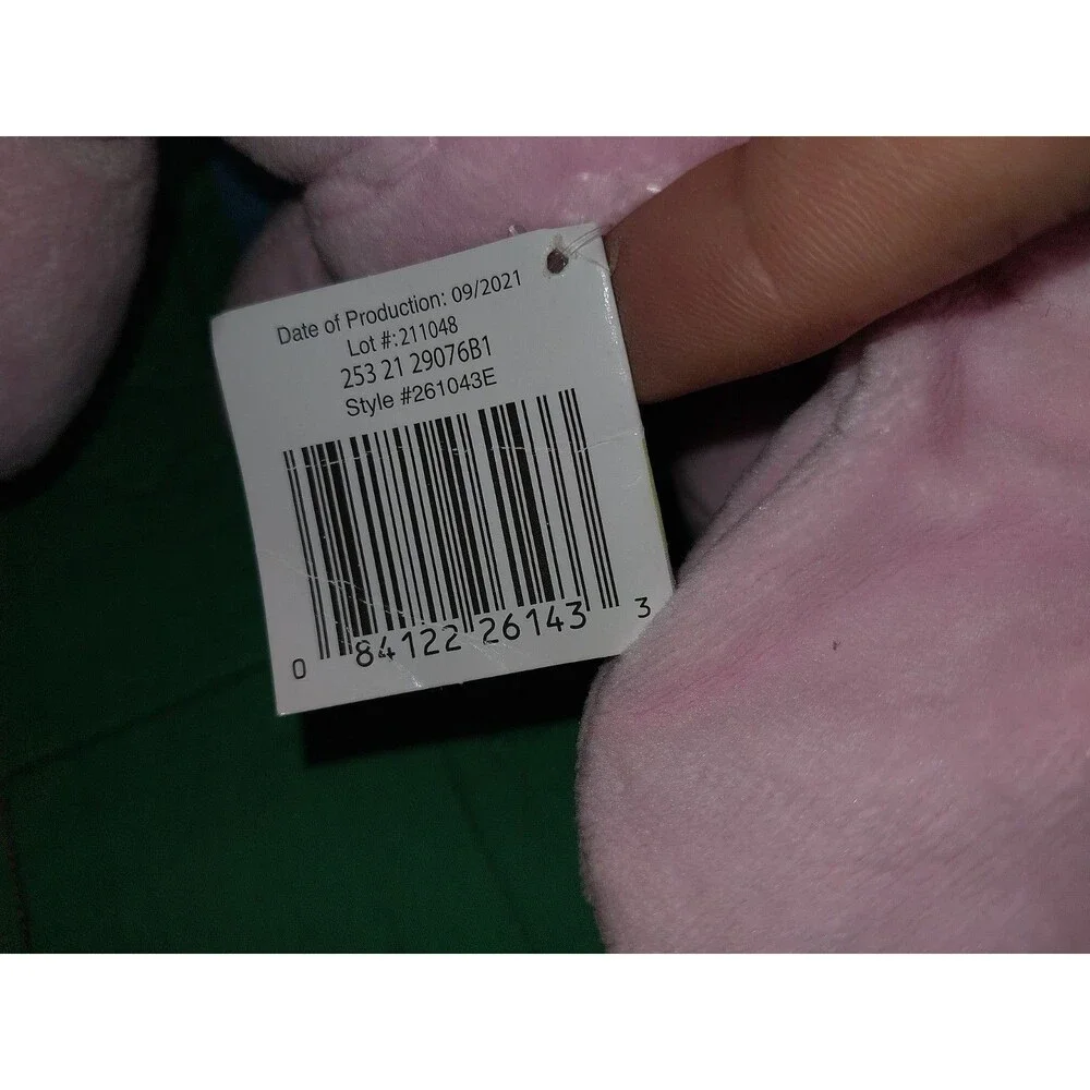 Bedtime Originals Twinkle Toes Pink Elephant Plush, Hazel